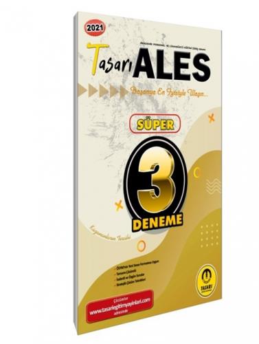 Tasarı 2021 ALES Süper 3 lü Çözümlü Deneme