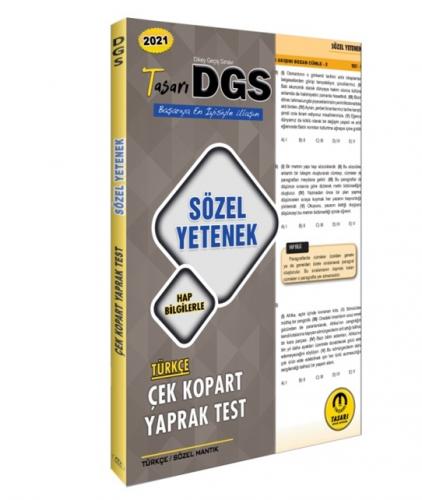 Tasarı 2021 DGS Sözel Yetenek Yaprak Test