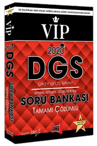 Yargı 2020 DGS VIP Sayısal Sözel Yetenek Tamamı Çözümlü Soru Bankası