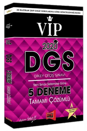 Yargı 2020 DGS VIP Yeni Sınav Sistemine Göre Tamamı Çözümlü 5 Deneme