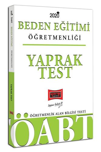 .Yargı 2020 KPSS ÖABT Beden Eğitimi Öğretmenliği Yaprak Test