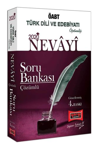 .Yargı 2020 KPSS ÖABT NEVAYİ Türk Dili ve Edebiyatı Öğretmenliği Çözümlü Soru Bankası