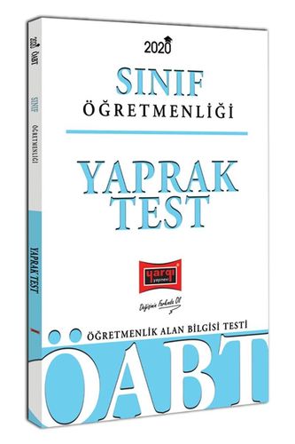 .Yargı 2020 KPSS ÖABT Sınıf Öğretmenliği Yaprak Test