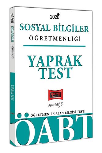.Yargı 2020 KPSS ÖABT Sosyal Bilgiler Öğretmenliği Yaprak Test