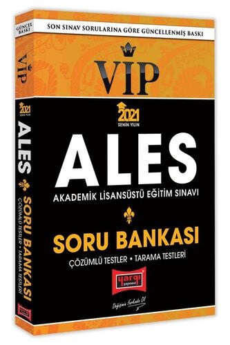 Yargı 2021 ALES VIP Tamamı Çözümlü Soru Bankası