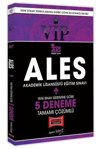 Yargı 2021 ALES VIP Yeni Sınav Sistemine Göre Tamamı Çözümlü 5 Deneme