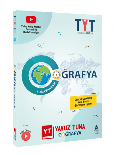 Yavuz Tuna TYT Coğrafya Konu Özetli Soru Bankası Video Çözümlü (İADESİ
