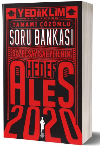Yediiklim 2020 ALES Tamamı Çözümlü Soru Bankası
