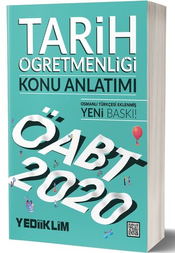 .Yediiklim 2020 KPSS ÖABT Tarih Öğretmenliği Konu Anlatımı