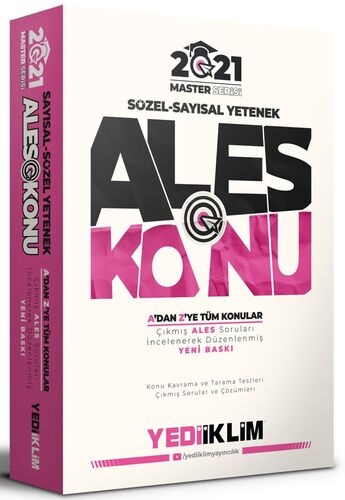 Yediiklim 2021 ALES Master Serisi Sayısal-Sözel Yetenek Konu Anlatımı