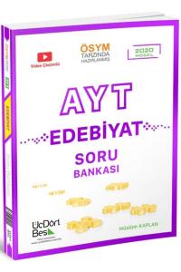 KELEPİR ÜçDörtBeş Yayınları 2020 AYT Edebiyat Soru Bankası