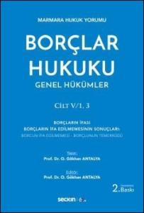 Borçlar Hukuku Genel Hükümler Cilt: V/1, 3
