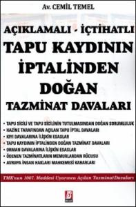 Tapu Kaydının İptalinden Doğan Tazminat Davaları