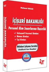 4T İçişleri Bakanlığı Personel Alım Sınavlarına Hazırlık