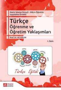 Türkçe Öğrenme ve Öğretim Yaklaşımları  Ali Göçer