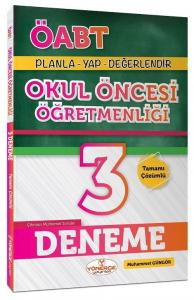 Yönerge Yayınları ÖABT Okul Öncesi Öğretmenliği 3 Deneme Çözümlü