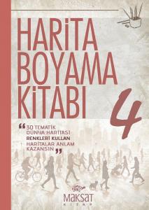 Harita Boyama Kitabı - Dünya 4