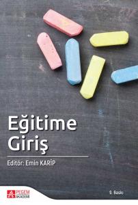 Eğitime Giriş  Emin Karip