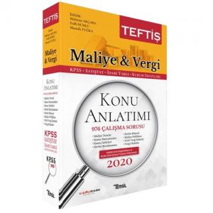 TEFTİŞ Maliye Vergi Hukuku Konu Anlatımı