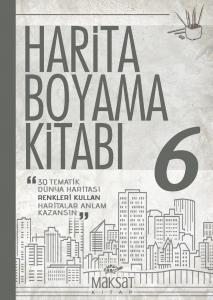 Harita Boyama Kitabı - Dünya 6