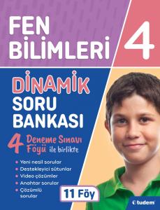 Tudem Yayınları 4. Sınıf Fen Bilimleri Dinamik Soru Bankası