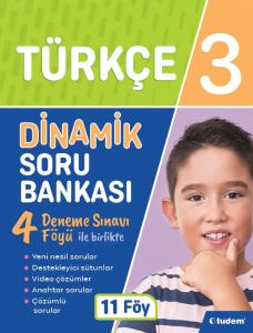 ​Tudem Yayınları 3. Sınıf Türkçe Dinamik Soru Bankası