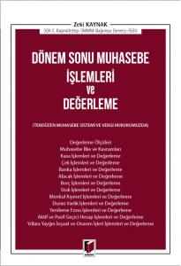 Dönem Sonu Muhasebe İşlemleri ve Değerleme