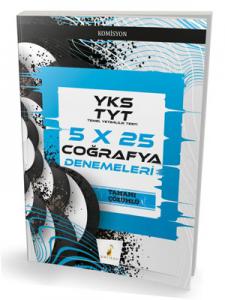 Pelikan YKS TYT 5x25 Coğrafya Denemeleri