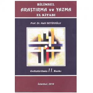 Bilimsel Araştırma ve Yazma El Kitabı