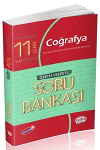 Editör Yayınları 11. Sınıf Coğrafya Özetli Lezzetli Soru Bankası