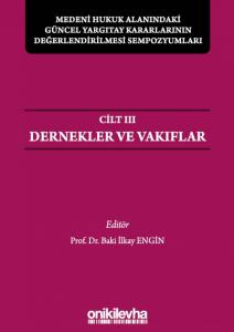 Dernekler ve Vakıflar Cilt 3