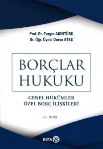 Borçlar Hukuku Genel Hükümler Turgut Akıntürk
