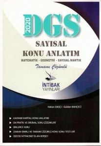 İntibak Yayınları 2020 DGS Sayısal Konu Anlatım