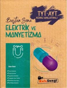 Kafa Dengi Yayınları TYT AYT Elektrik ve Manyetizma Baştan Sona Konu Anlatımlı