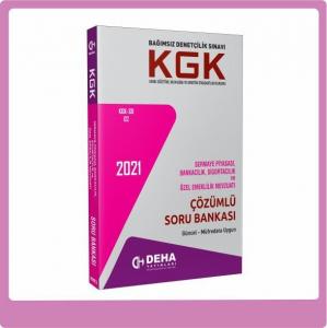 Deha Yayınları 2021 KGK Sermaye Piyasası, Bankacılık, Sigortacılık ve Özel Emeklilik Mevzuatı Soru Bankası
