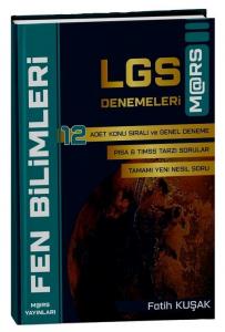 Mars Yayınları LGS Fen Bilimleri 12 Deneme