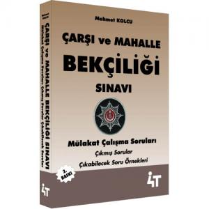 Çarşı ve Mahalle Bekçiliği Sınavı Mülakat Çalışma Soruları