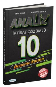 Analiz İktisat Çözümlü 10 Deneme Sınavı