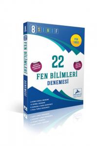 Paraf Yayınları 8. Sınıf Fen Bilimleri 22 Denemesi