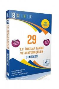 Paraf Yayınları 8. Sınıf T.C. İnkılap Tarihi ve Atatürkçülük 29 Denemesi