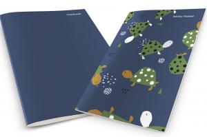 Colorful Turtles Weekly Planner & Notebook