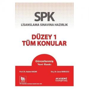 Akademi Yayınları SPK Lisanslama Sınavlarına Hazırlık Düzey 1 Tüm Konular
