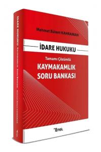 Temsil Yayınları İdare Hukuku Kaymakamlık Soru Bankası Tamamı Çözümlü