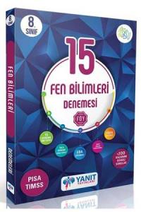 Yanıt Yayınları 8. Sınıf Fen Bilimleri Video Çözümlü 15 Deneme