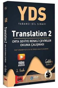 ​Yargı Yayınları YDS Translation 2 Orta Seviye Renkli Çeviriler Okuma Çalışması
