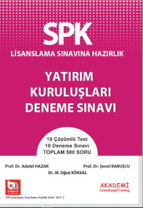 SPK Yatırım Kuruluşları Deneme Sınavı