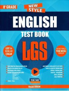 Yeni Tarz 8. Sınıf LGS English Test Book