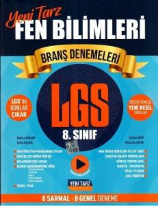 Yeni Tarz Yayınları 8. Sınıf LGS Fen Bilimleri Branş Denemeleri