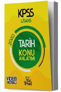 ​KELEPİR Yeni Trend Yayınları 2020 KPSS Tarih Konu Anlatımlı