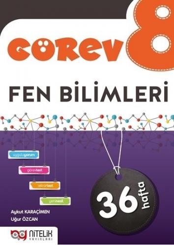 Nitelik Yayınları 8. Sınıf Fen Bilimleri Görev Çalışma Föyleri